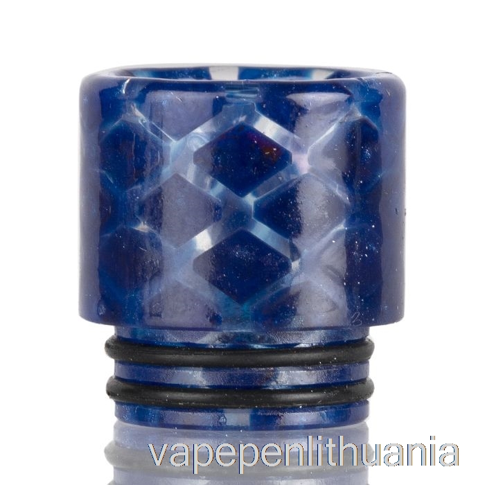 810 Skaidraus Gyvatės Odos Dervos Lašinamas Antgalis Tamsiai Mėlynas Vape Skystis